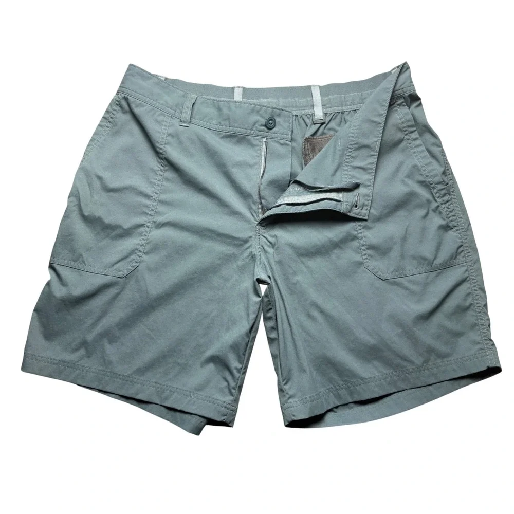 REI Co-op Shorts Mens 40 Blue Sahara Hiking Outdoors Stretch Lightweight Tech